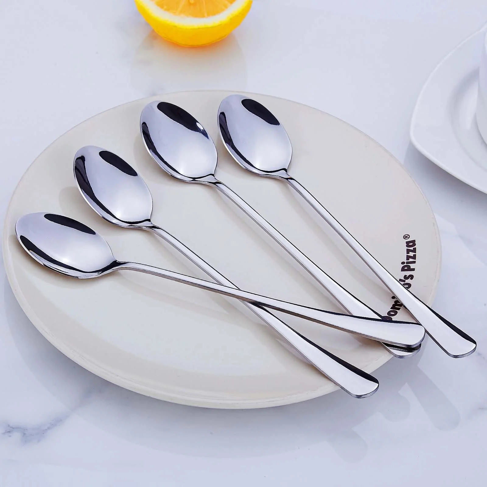 Ложка для лате макіато PionStar з нержавіючої сталі, набір 24 шт, 19.5 см, фото №4