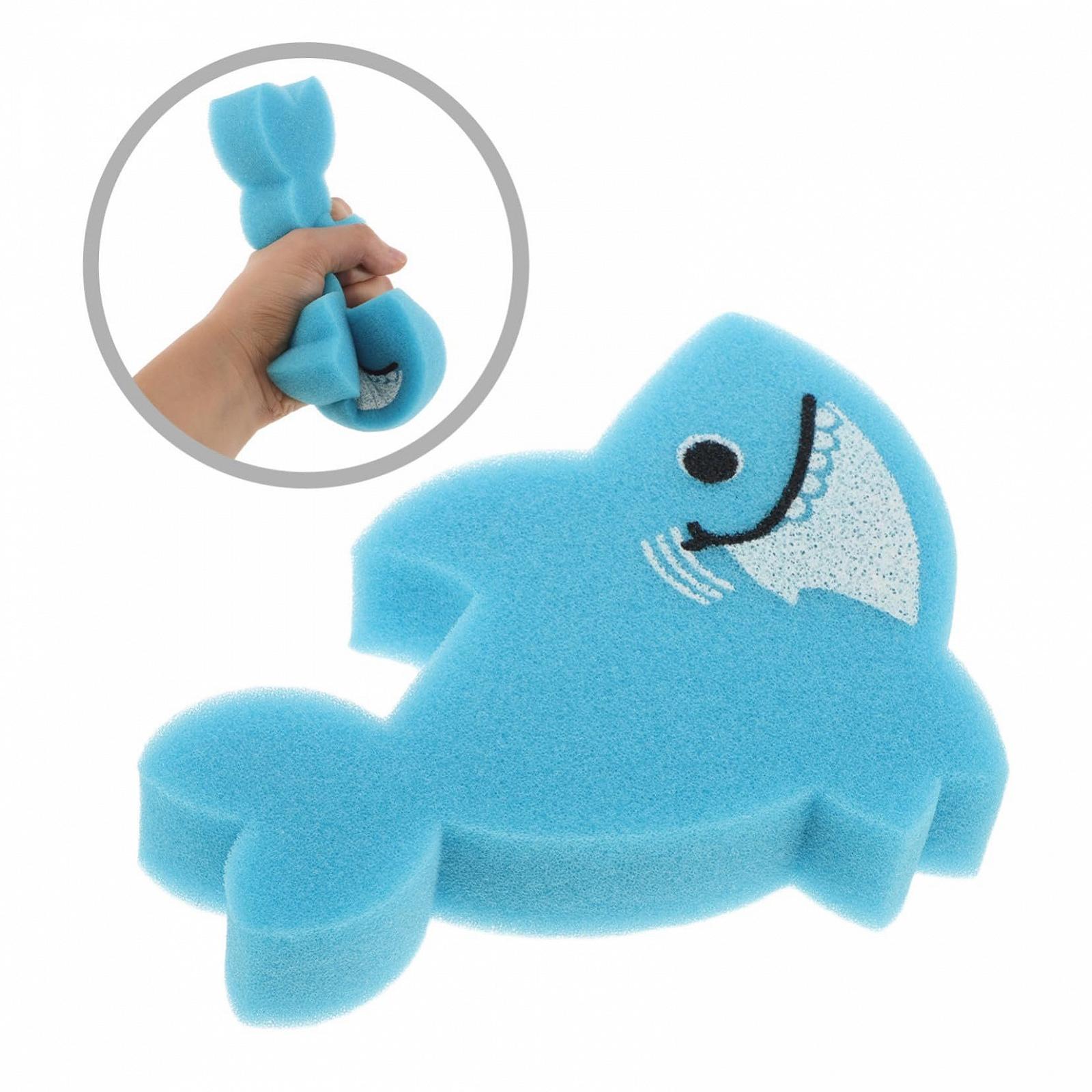 Губка для ванни NUOBESTY, 6 штук, з м'яким мотивом милих тварин, швидковисихаюча, фото №9