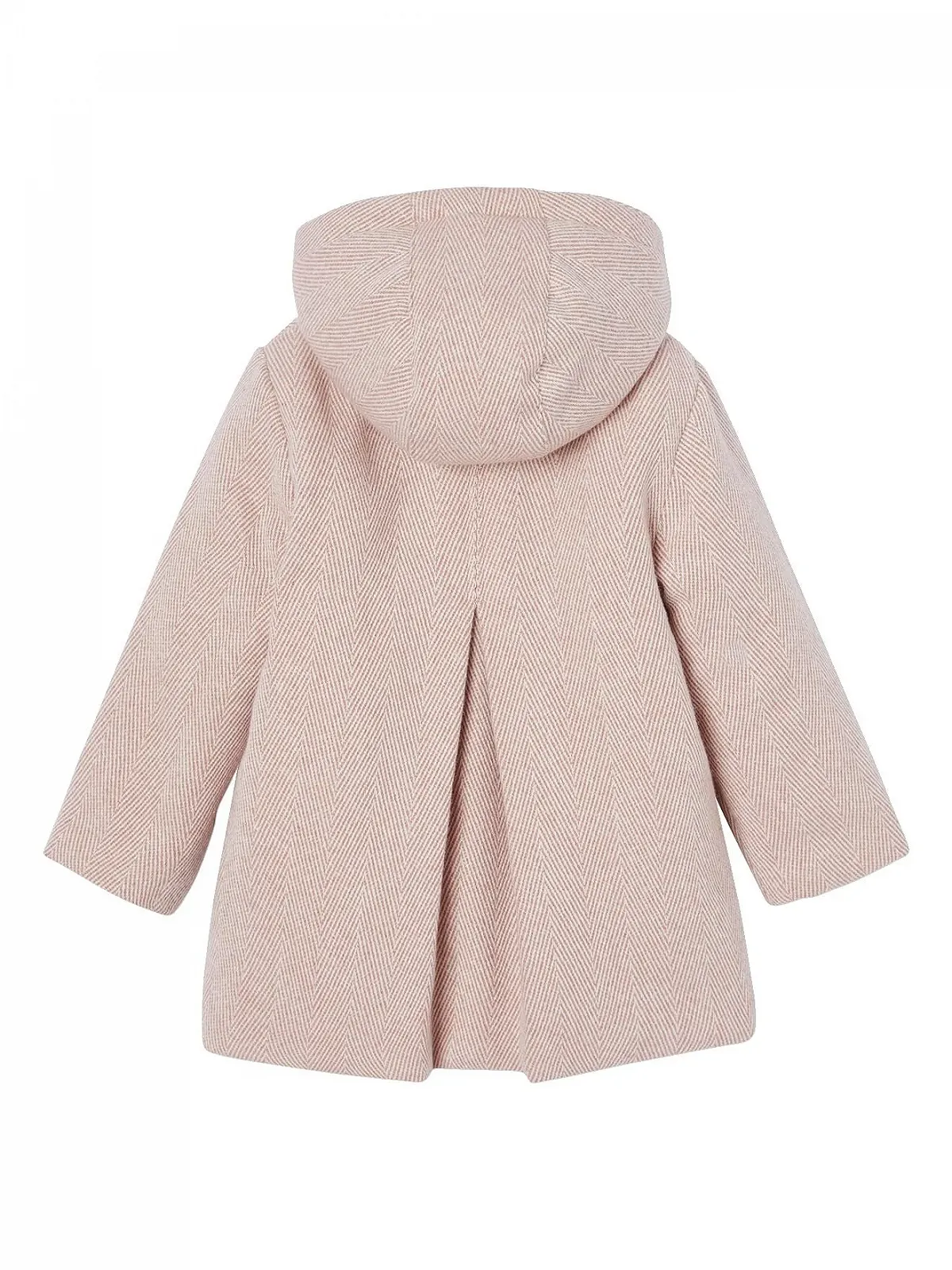 Пальто для девочки VERTBAUDET с капюшоном и переработанным полиэстером, фото №2 Пальто для девочки VERTBAUDET с капюшоном и переработанным полиэстером, фото №2