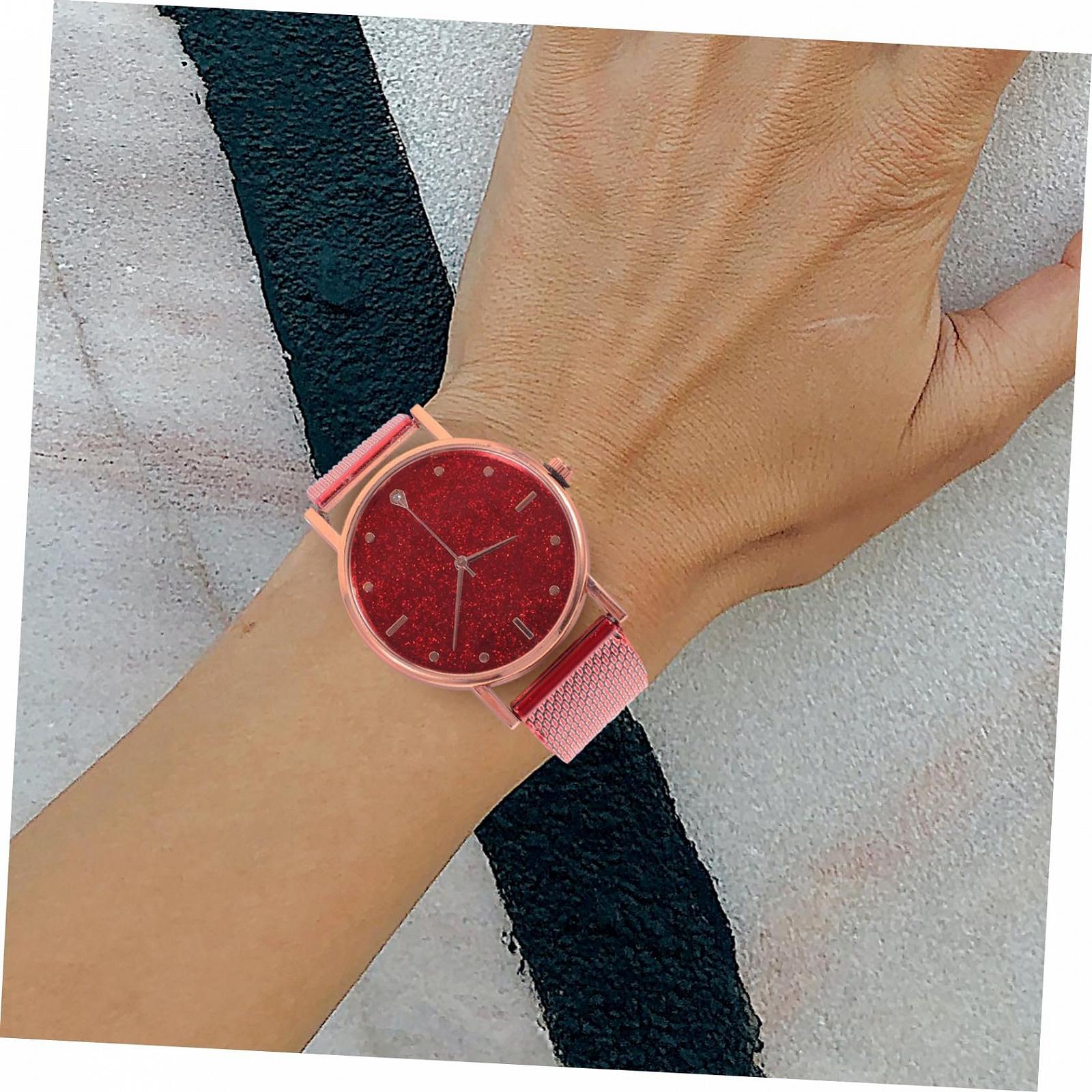 Жіночий годинник LIFKOME Шкіряний Синій, фото №5