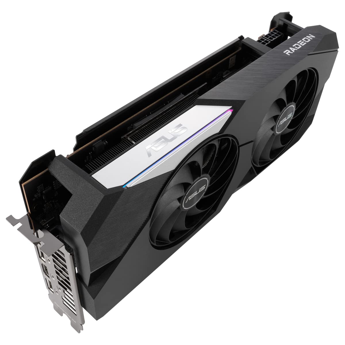 Видеокарта ASUS Dual Radeon RX6750 XT 12GB OC Edition Gaming (AMD Radeon RX6750 XT, 12GB GDDR6, 1x HDMI 2.1, 3x DisplayPort 1.4a, DUAL-RX6750XT-O12G), фото №5