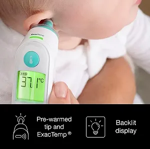 Вушний термометр Braun ThermoScan 6 Білий synthetic.ua - Фото 1