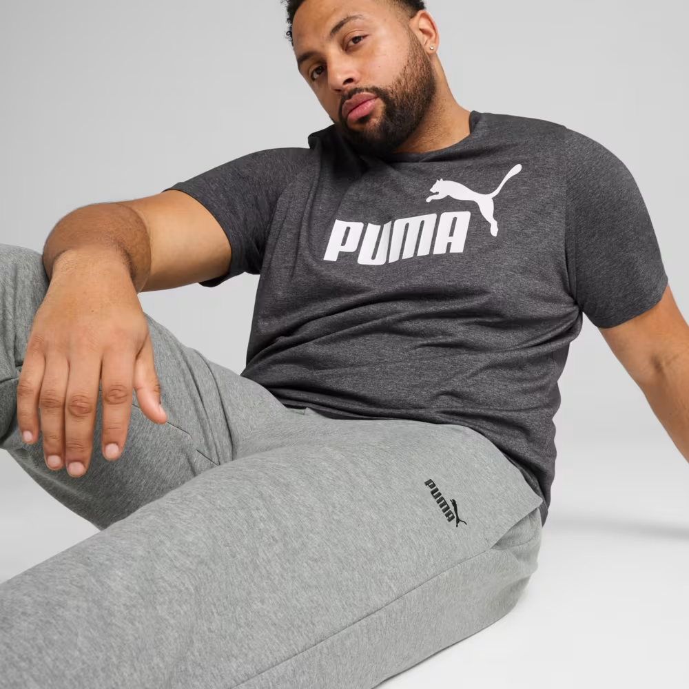 Штани ESS No. 1 Logo Sweatpants 68260803 Puma Сірий S, фото №4