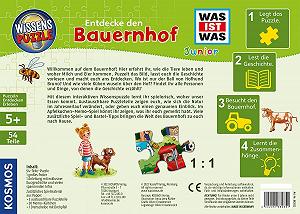 Пазл KOSMOS What Is What Junior 682651 "Открой для себя ферму" 54 элемента synthetic.ua - Фото 1