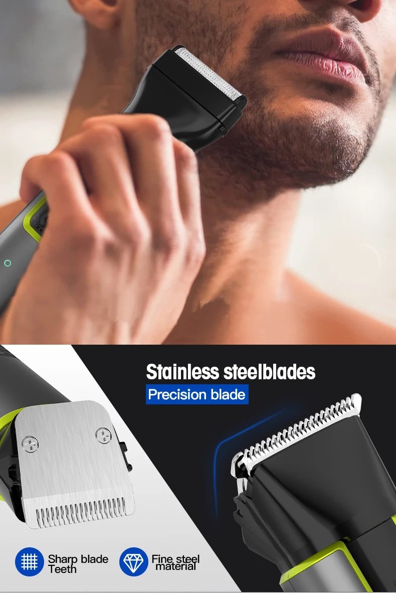 Триммер Youpin 4in1 Men's Beard Trimmer Set для стрижки волос и бороды, фото №13