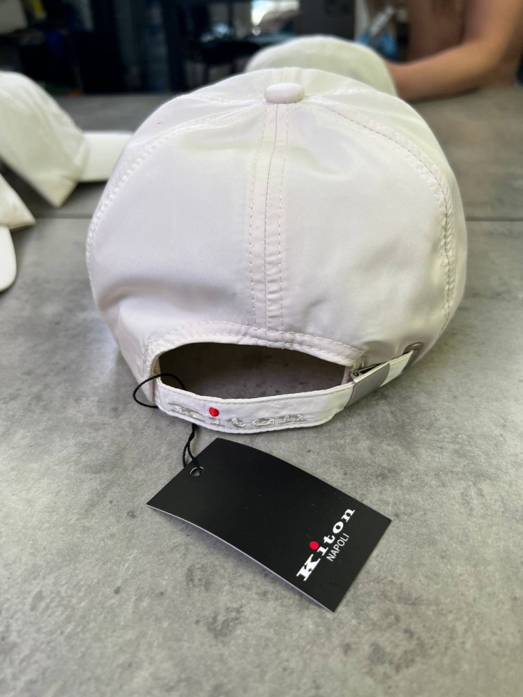 Кепка Kiton молочна gu601, фото №4