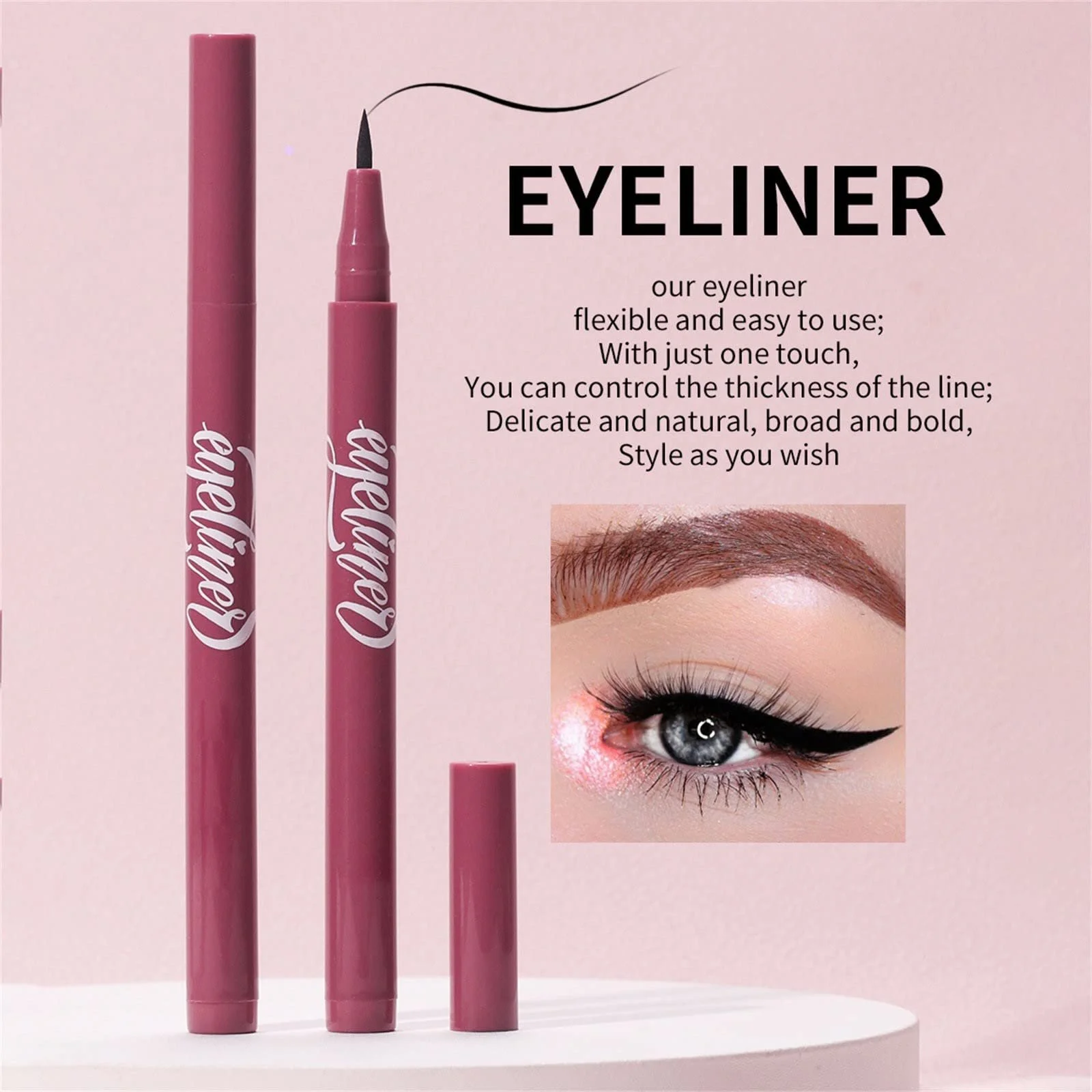 Жидкая Подводка для глаз 2 мл,), фото №4