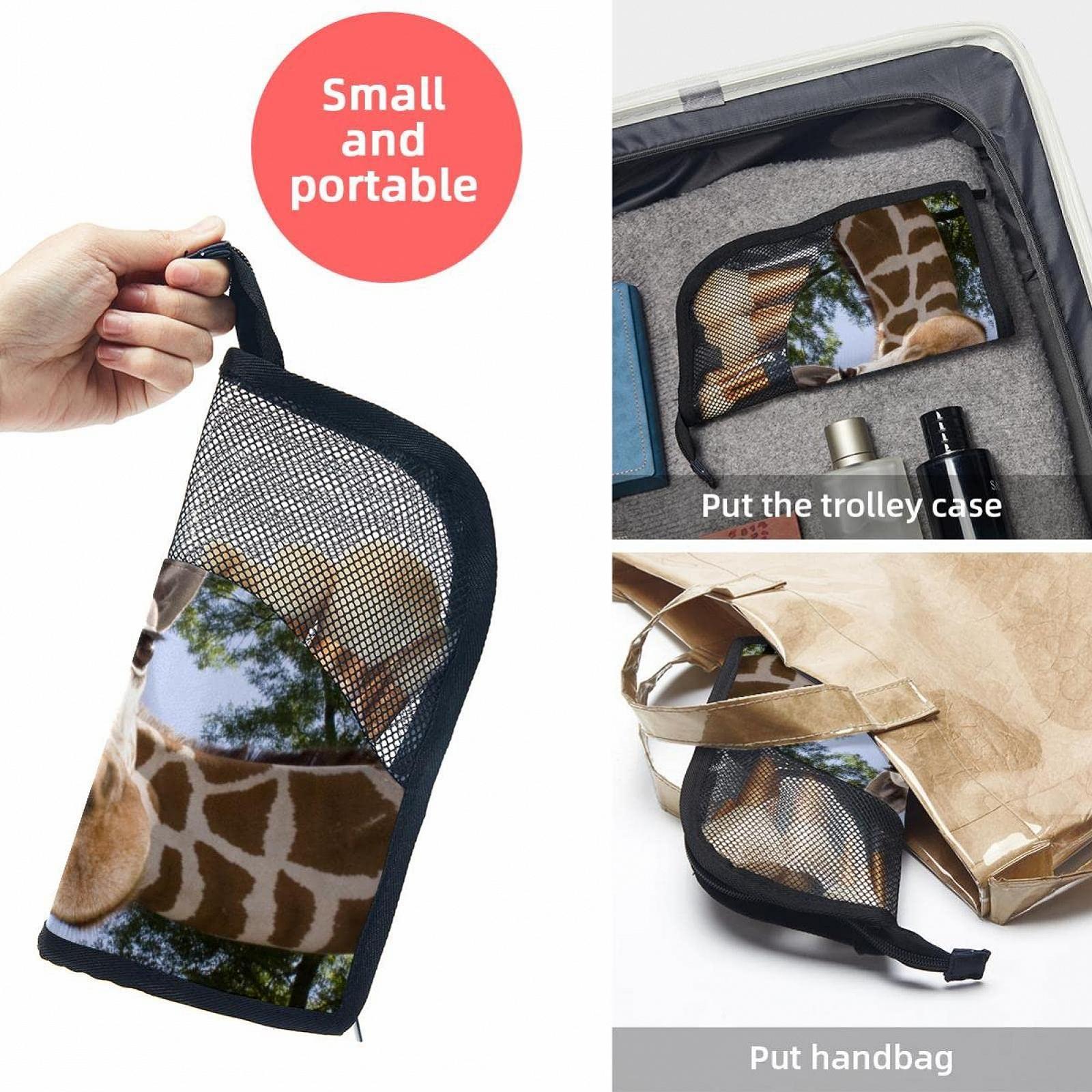 Набор кистей для макияжа с органайзером Waldtiere Lustige Giraffe, 12 штук, фото №5