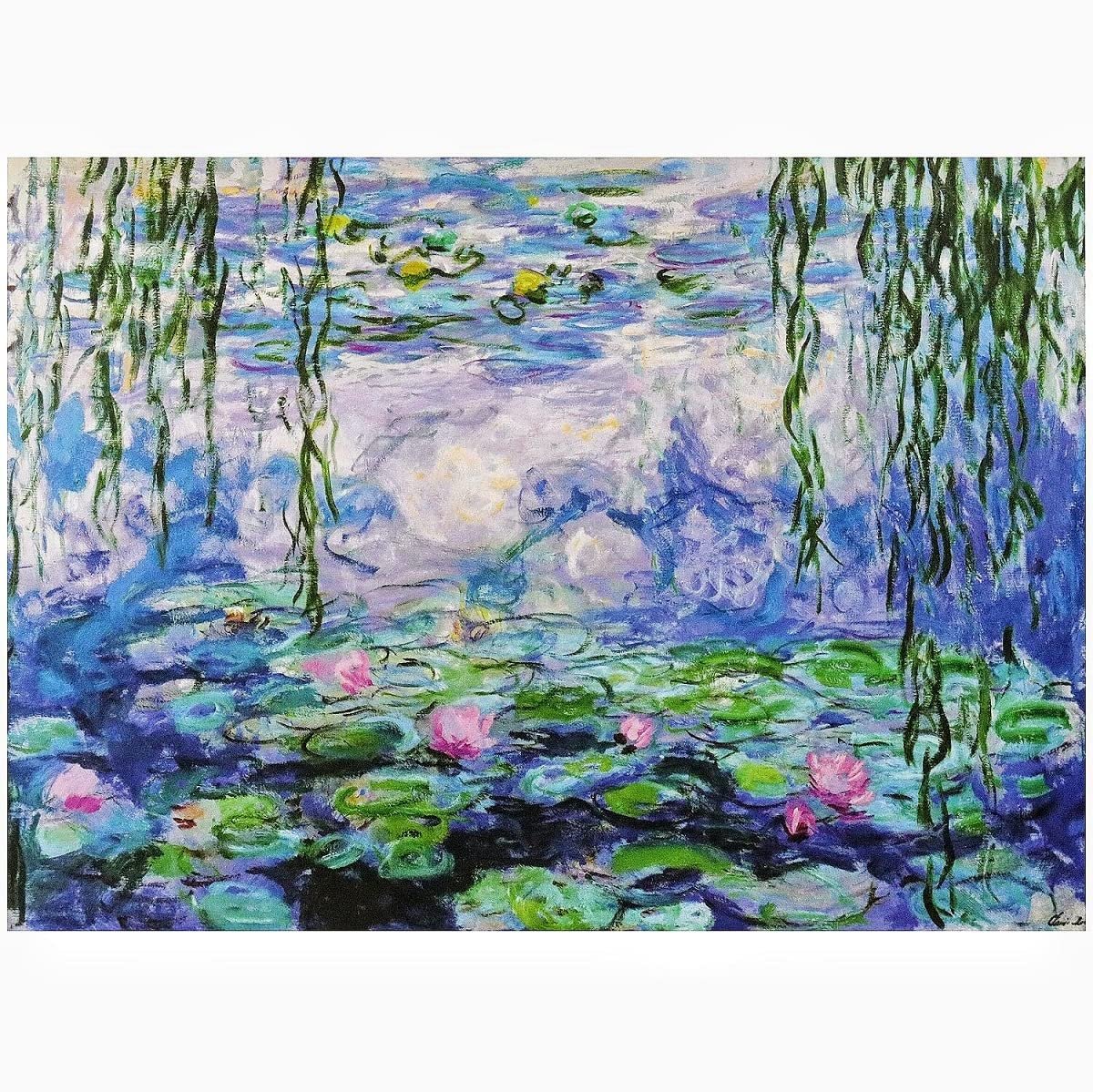 Пазл Moruska Museum Collection Claude Monet Water Lilies 1000 элементов, фото №2 Пазл Moruska Museum Collection Claude Monet Water Lilies 1000 элементов, фото №2