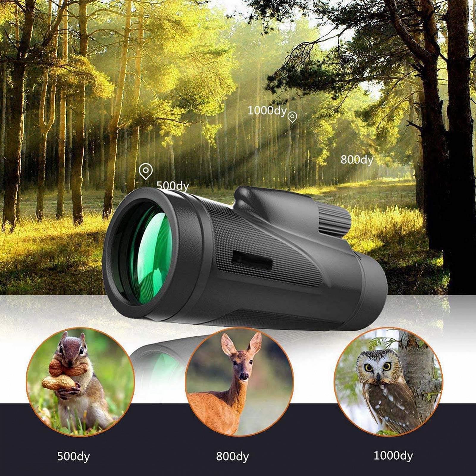 Монокуляр Teleskop 12x50 HD FMC Bak4 Prism водонепроникний, фото №6