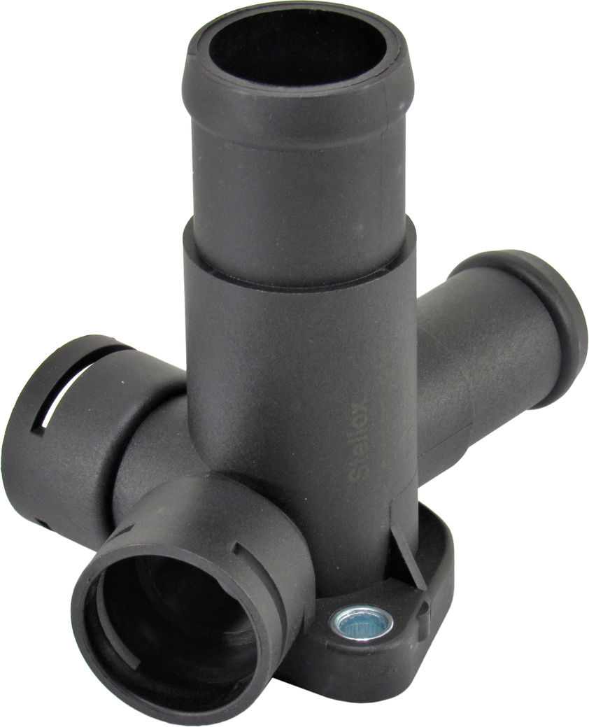 Фланець системи охолодження VW T-4 1.9TD з90-03р.в. 2-ва виходи Stellоx 75-50653-SX, фото №1