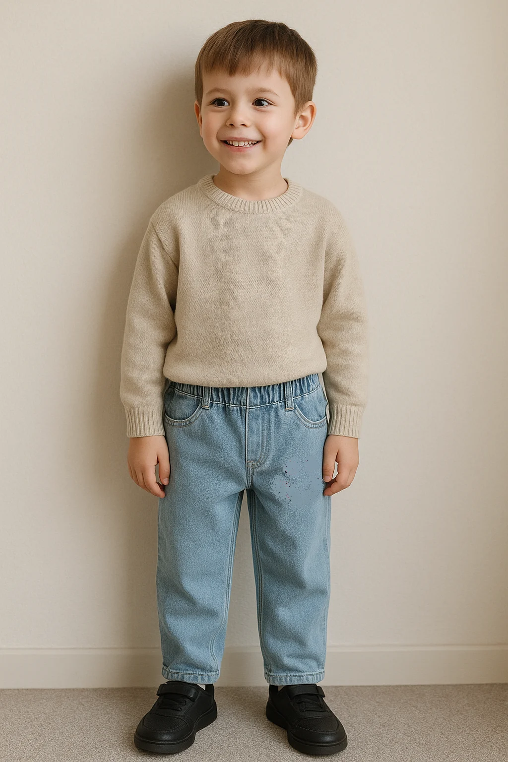 3 кольори! теплі джинси на хутрі для хлопчика від 80 до 140 см, фото №8 3 кольори! теплі джинси на хутрі для хлопчика від 80 до 140 см, фото №8