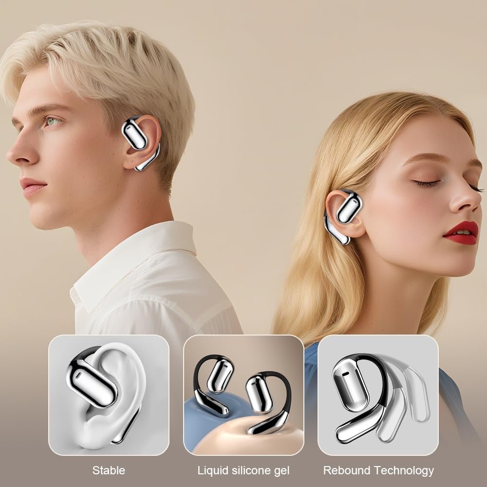 Наушники для перевода Bluetooth, спортивные с ЖК-экраном, умные, фото №6