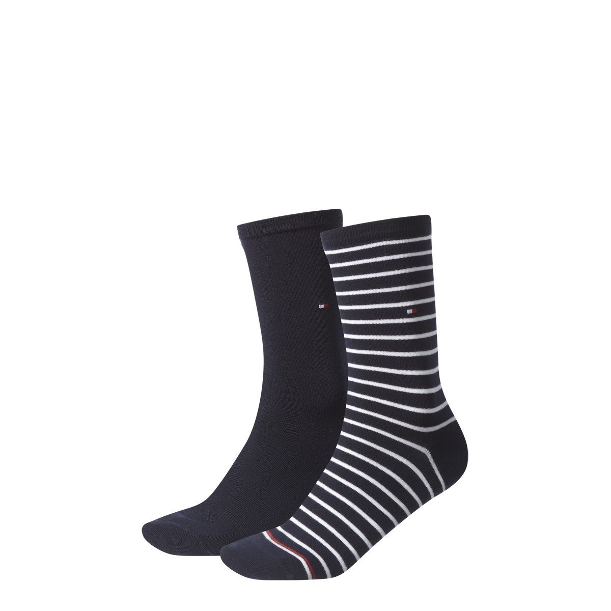 Носки Tommy Hilfiger Small Stripe Casual, 8 пар, Middle Grey Melange-758, фото №2