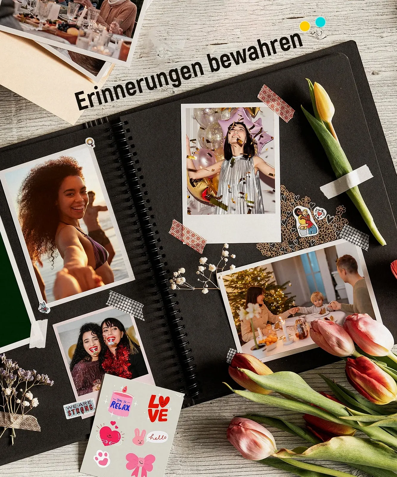 Фотобумага и ленты Liene Amber M100/M200/M110/M210 80 листов 10 x 15 см + 2 ленты, фото №7