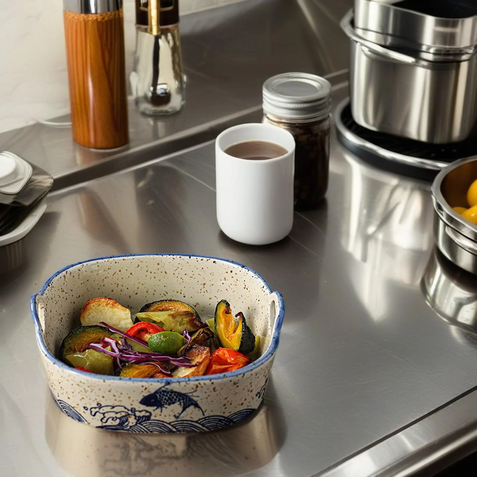 Форма для запекания керамическая с керамическими ручками для лазаньи и тирамису, фото №4