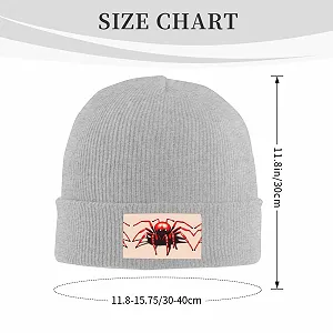 Вязаная Шапка с принтом милого маленького красного паука YYHHAOFA synthetic.ua - Фото 1