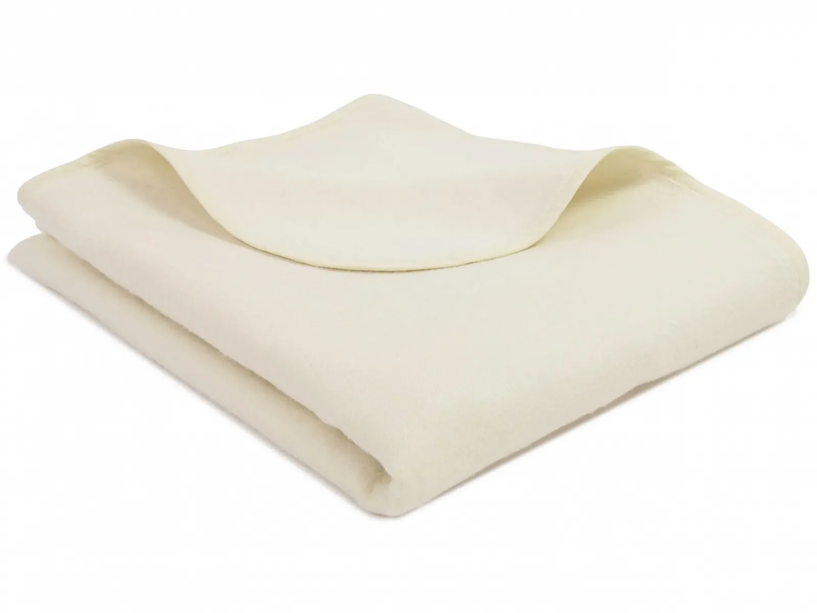 Одеяло ZOLLNER Мягкое 160 x 200 см Небеленое Белое, фото №1