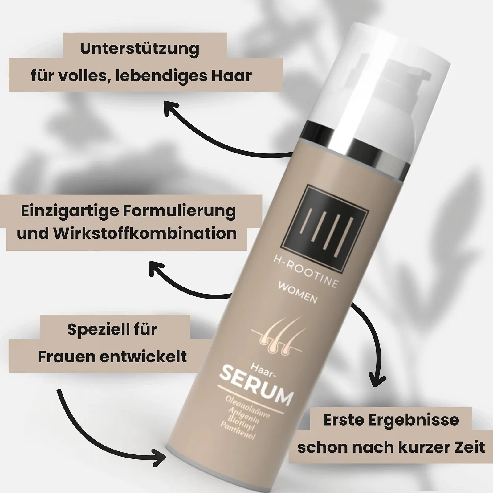 Сироватка для росту волосся H-ROOTINE для жінок 75 мл, фото №4