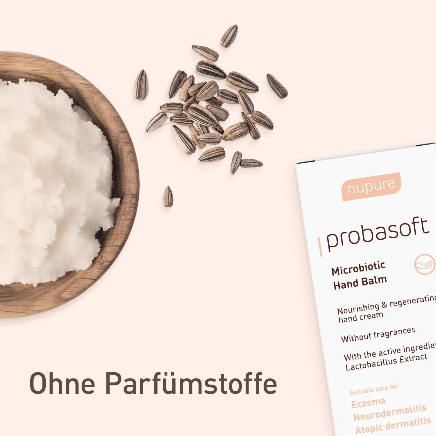 Крем для рук Nupure Probasoft 50 мл для дуже сухої шкіри рук, фото №5 Крем для рук Nupure Probasoft 50 мл для дуже сухої шкіри рук, фото №5