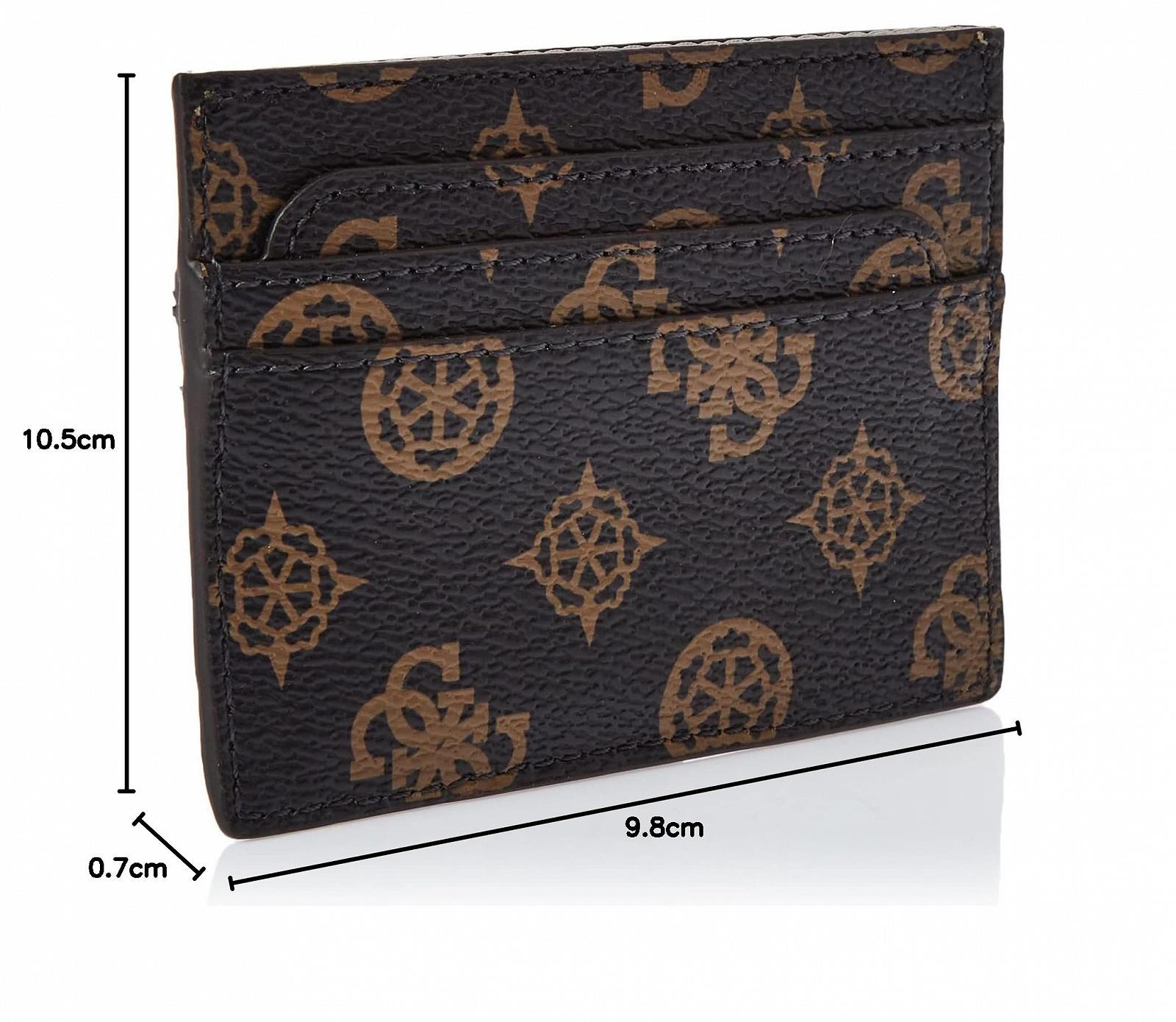 Гаманець для карток GUESS Laurel SLG Mocha logo, фото №6