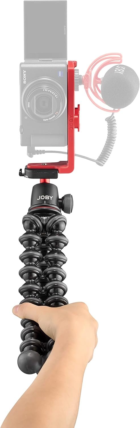 Штатив Joby GorillaPod 3K Vert Kit Чорний-Червоний (JB01829-BWK), фото №7