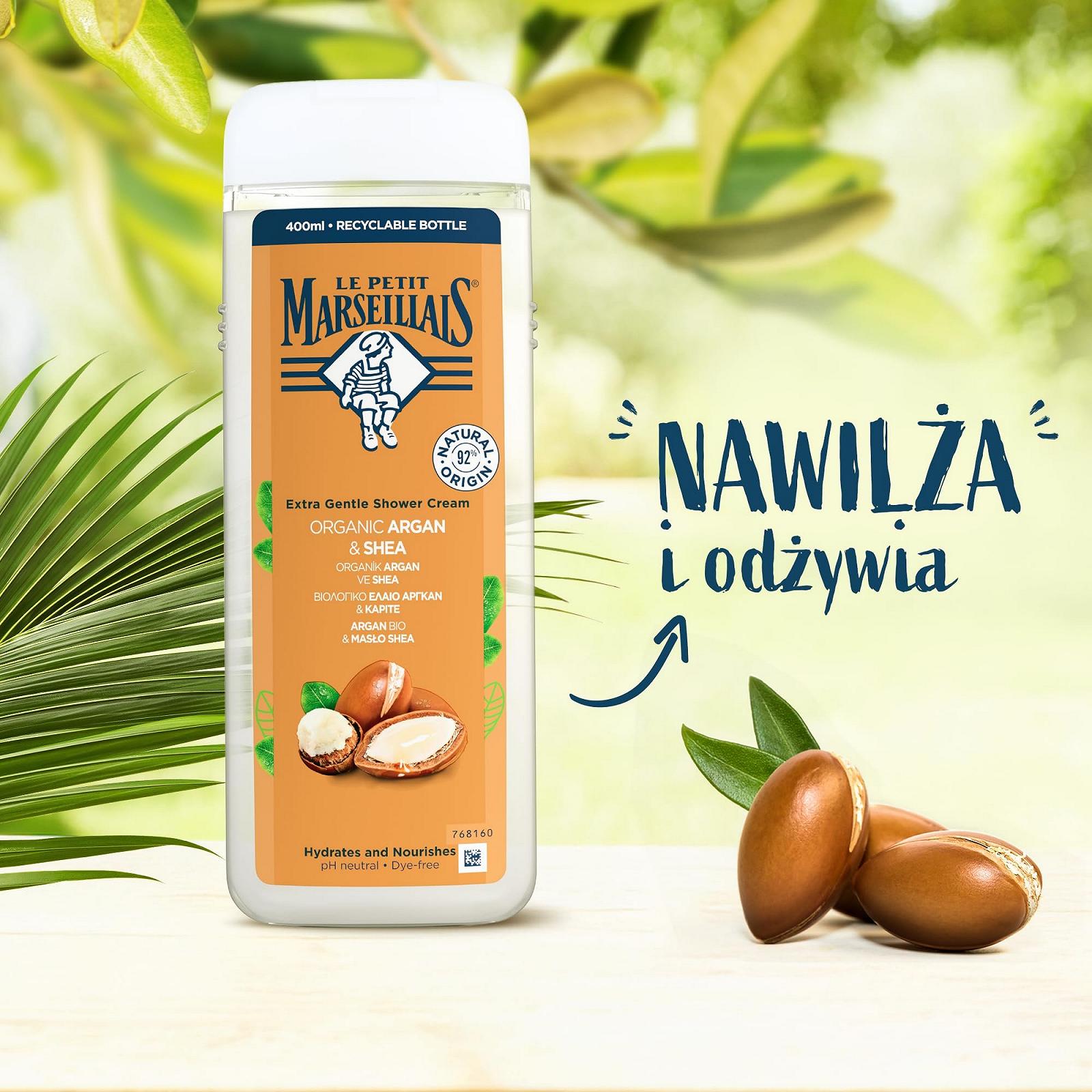 Крем-гель для душа Le Pe Marseillais Shea Butter, фото №6