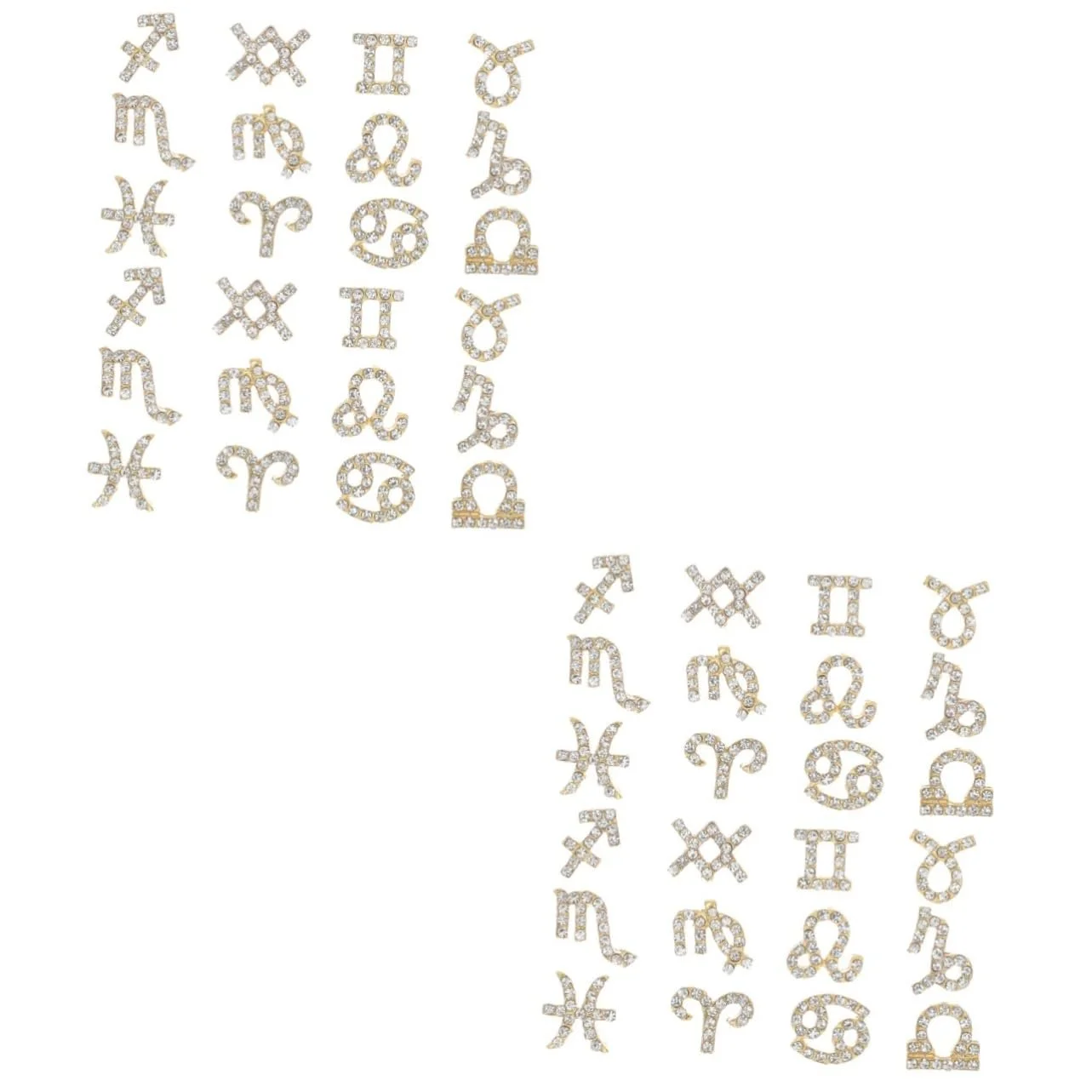 Набор для ногтей 48 шт. Знаки Зодиака, фото №1