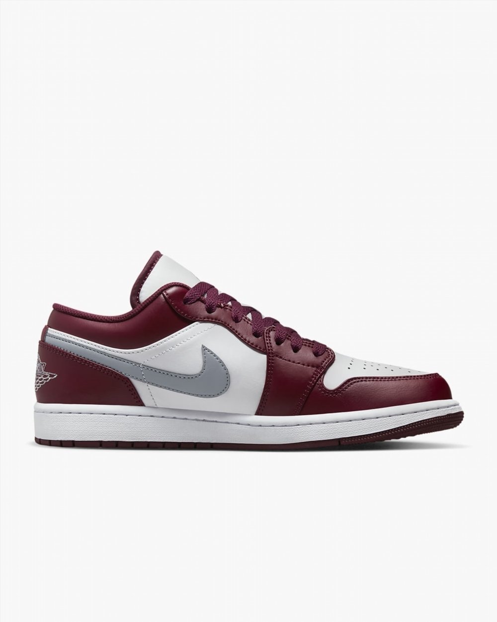 Кросівки Jordan 1 Low White Bordeaux 45.5, фото №3