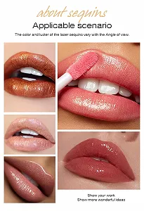 Блиск для губ Y-HaLi Shiny Pearlescent Glitter Non Stick Frosted synthetic.ua - Фото 1