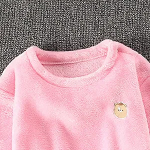 Фланелевая пижама Детская С длинными рукавами Зимняя Унисекс Комплект synthetic.ua - Фото 1