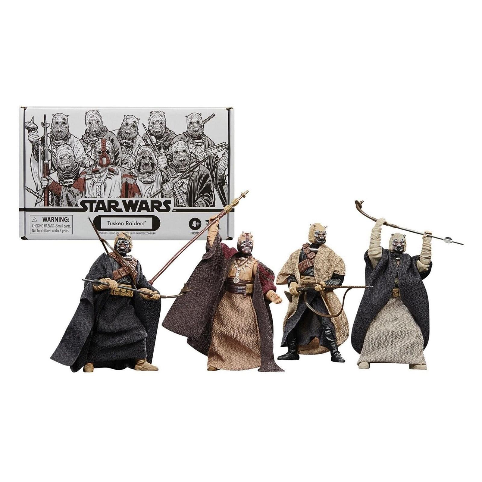Ігрові фігурки Star Wars Tusken Raiders, 4 шт., 3,75 дюйма, фото №5 Ігрові фігурки Star Wars Tusken Raiders, 4 шт., 3,75 дюйма, фото №5