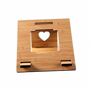 Подставка для ноутбука Holz Портативная Легкая Деревянная Для офиса Спальни Дома - Фото 1