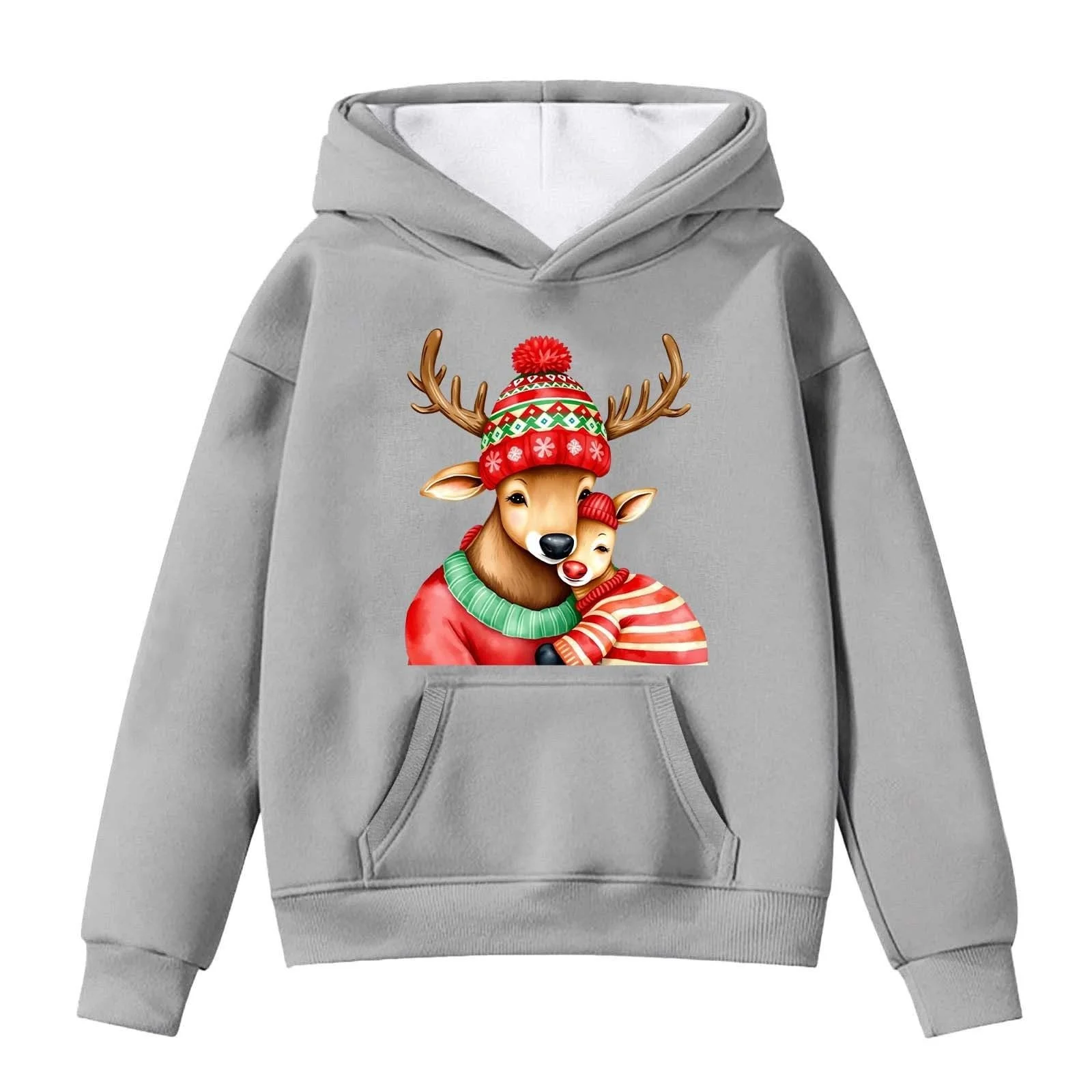 Худи для девочки Generisch с праздничным принтом, фото №4