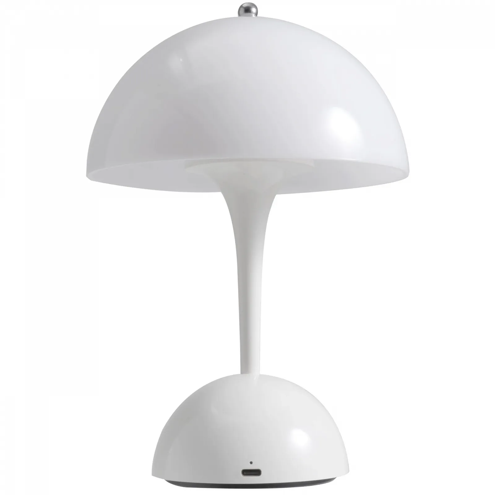 Світлодіодна настільна лампа Rolf KERN Mushroom 24 см акумуляторна з димуванням IP44, фото №1