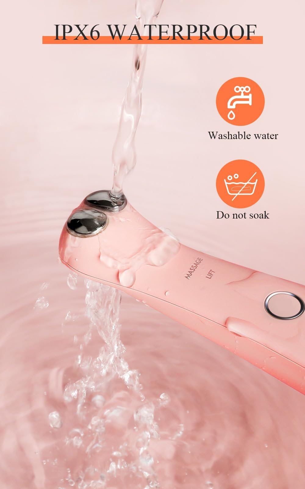 Масажер для очей TOUCHBeauty EMS з нагріванням та вібрацією AG-1883, фото №7