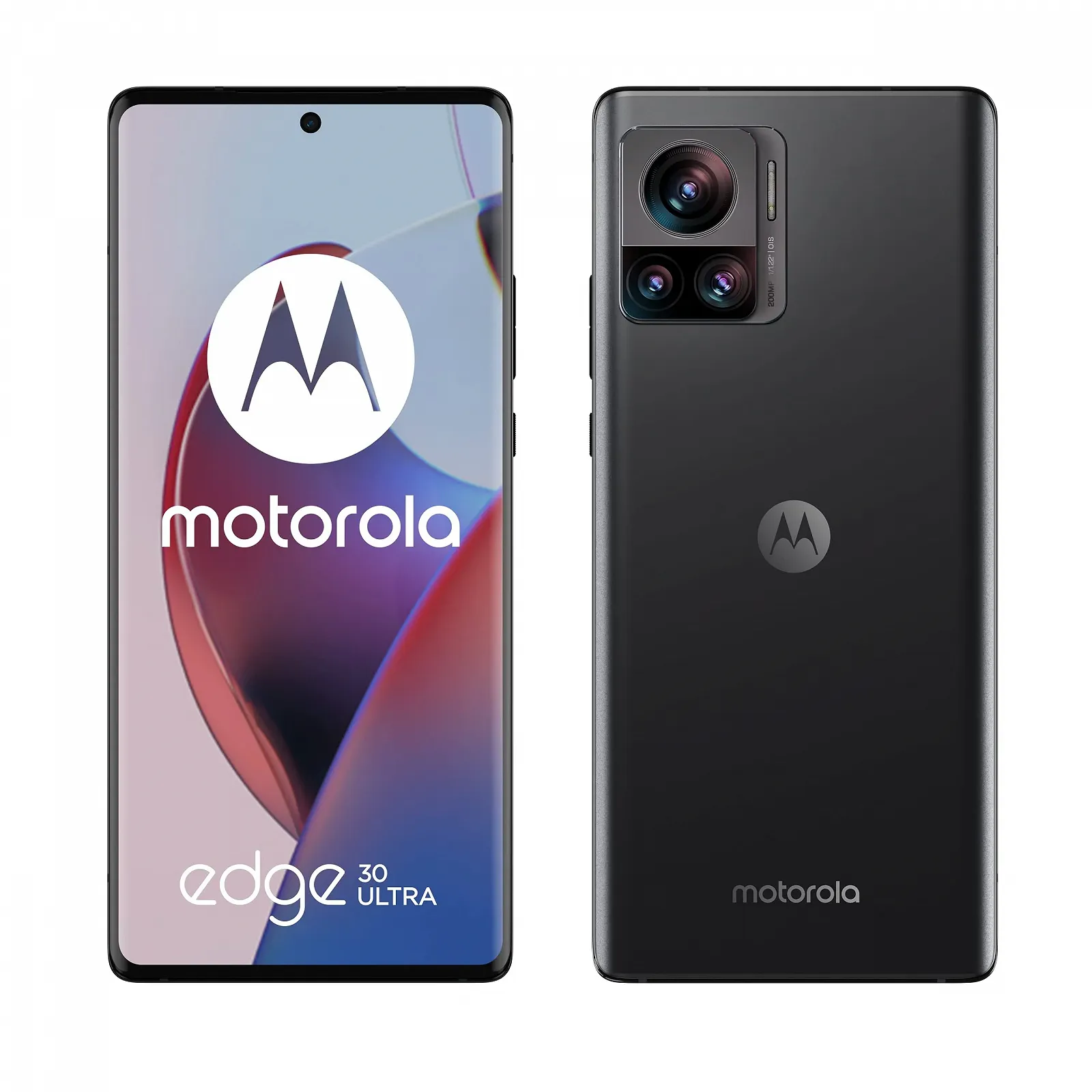 Смартфон Motorola Edge 30 Ultra 5G 6.7" 144Hz OLED 12/256GB 200MP Snapdragon 8 Gen 2 4600mAh 125W Dual SIM Android 12 Interstellar Black, фото №1