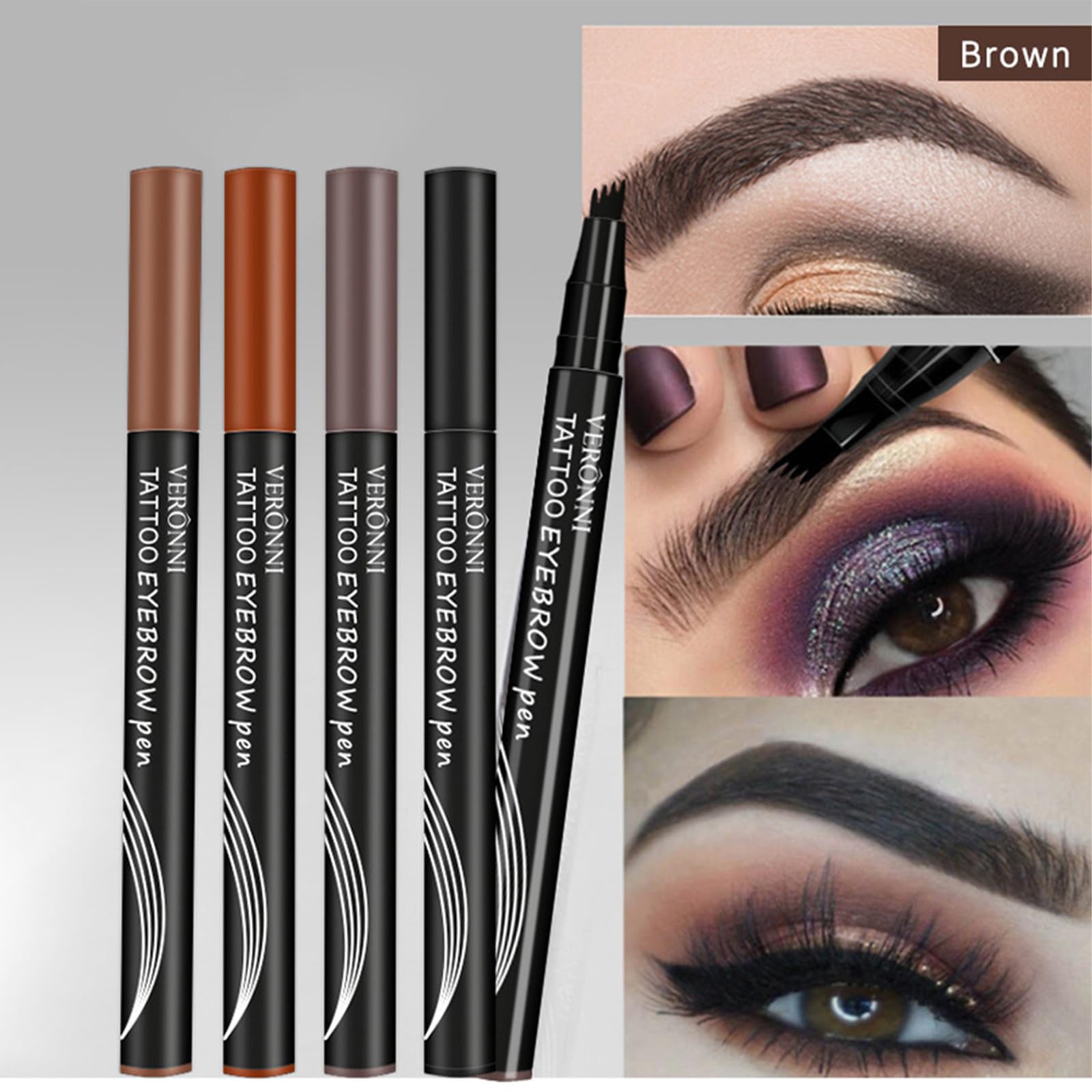 Мікролезо для брів 4-Tip Водостійкий 3D, фото №3