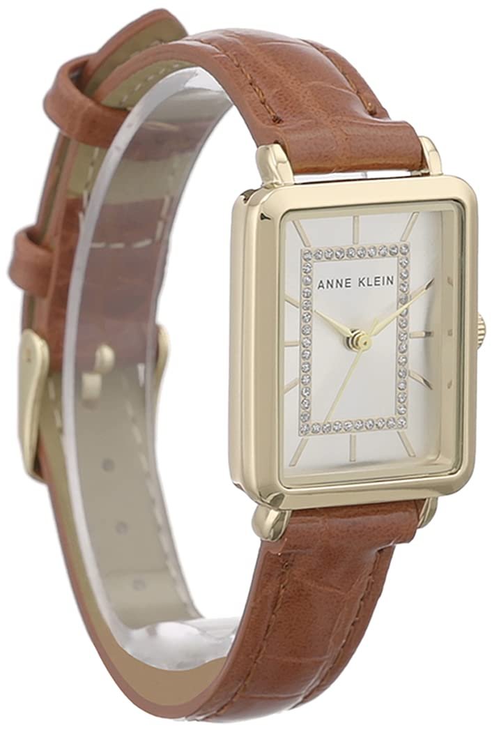Женские часы Anne Klein AK/3820 с блестками и ремешком под крокодиловую кожу, фото №3