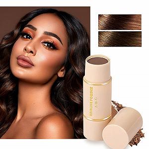 Порошок для брів Водостійкий Олівець для волосся Штамп для брів Стійкий Дефінатор для брів Жіноча косметика Легко наносити (C, Один розмір) - Фото 1