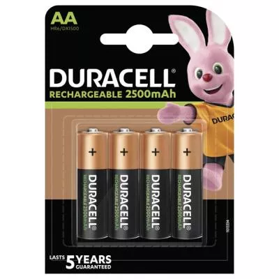 Аккумулятор Duracell AA HR6 2500mAh 4 5000394057203 5007308 44642, фото №1