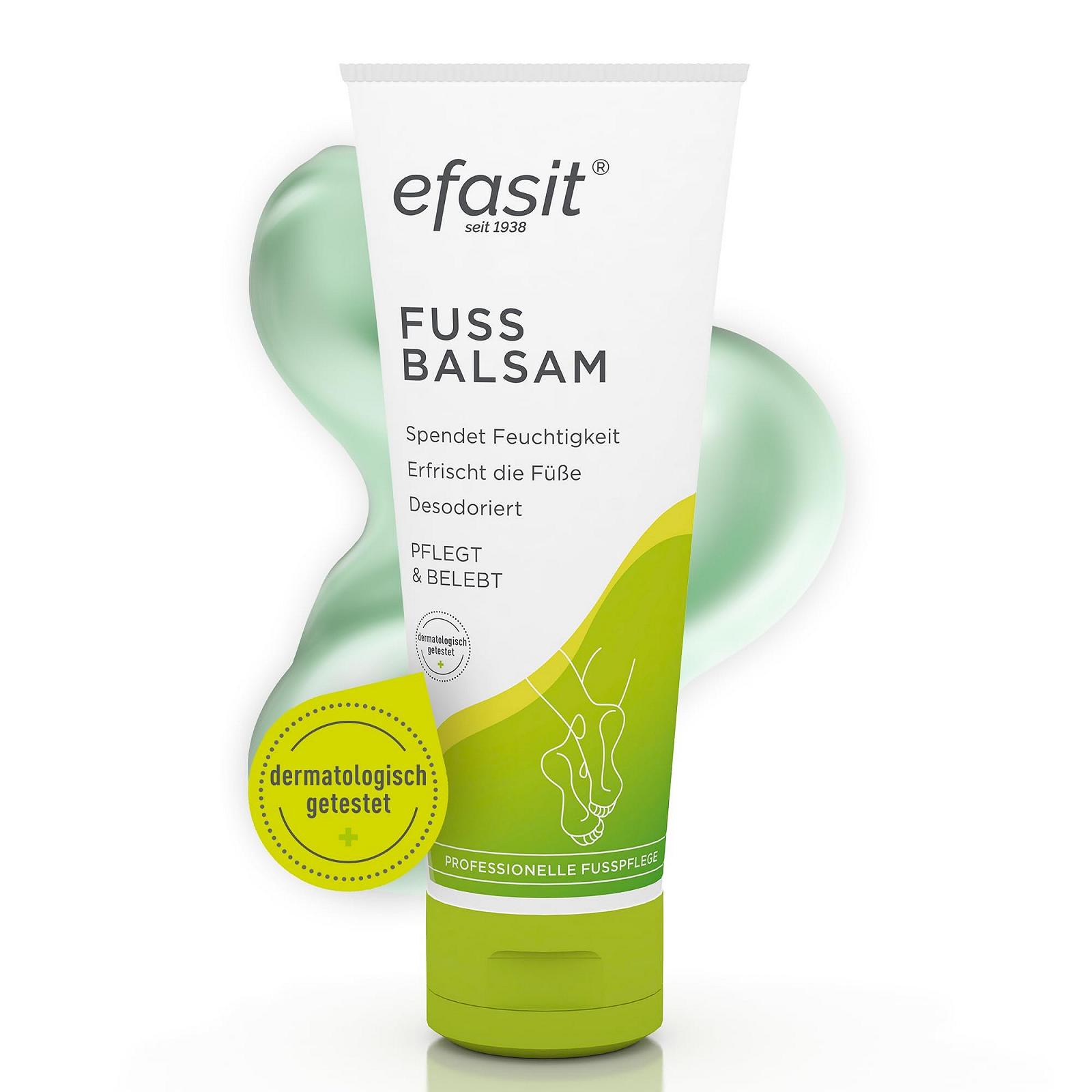 Бальзам для ніг efasit Foot Balm з оліями жожоба та розмарину 75 мл, фото №1 Бальзам для ніг efasit Foot Balm з оліями жожоба та розмарину 75 мл, фото №1