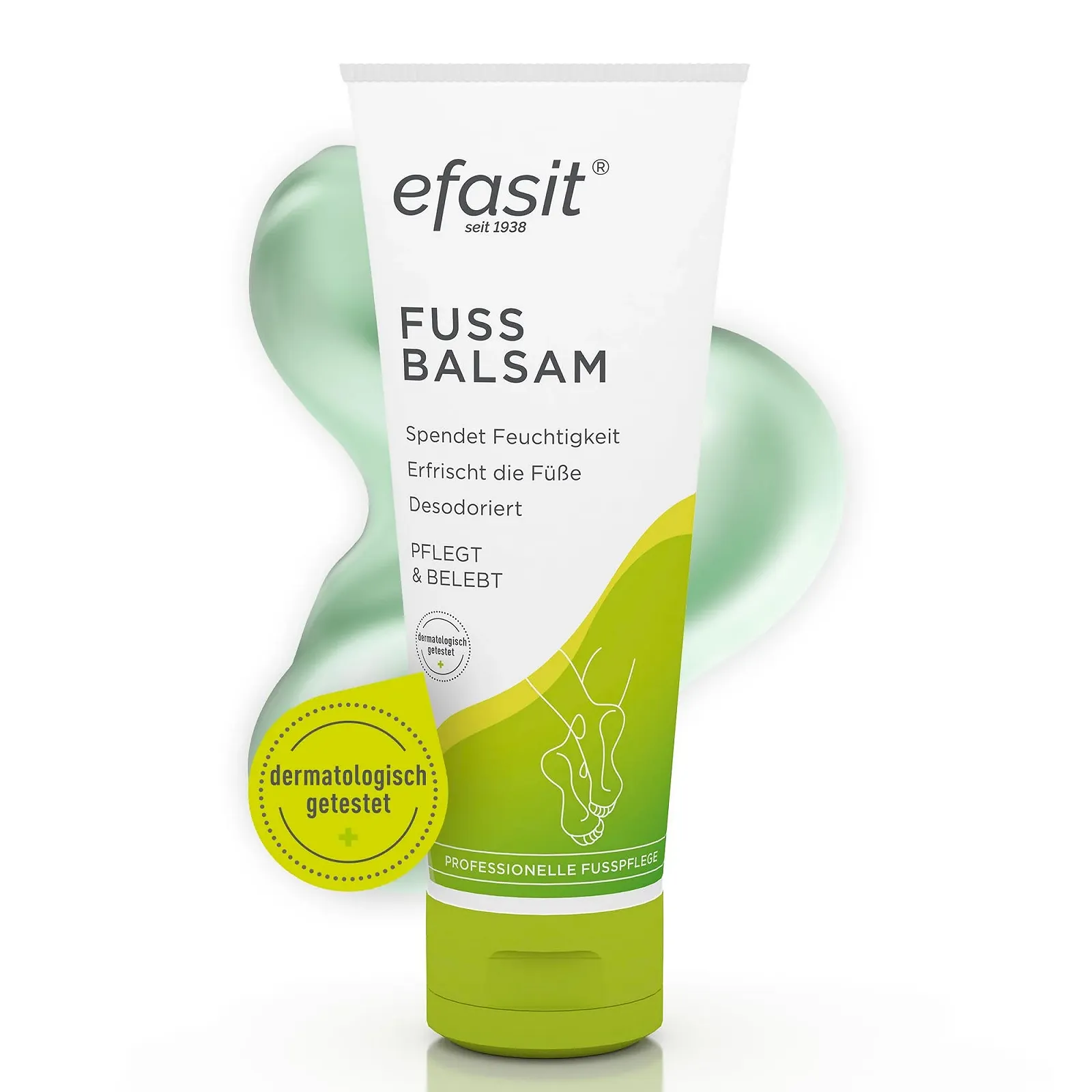 Бальзам для ніг efasit Foot Balm з оліями жожоба та розмарину 75 мл, фото №1