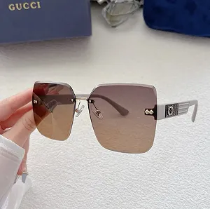 Купить Женские очки от солнца Gucci коричневые стильные - Фото 1 Женские очки от солнца Gucci коричневые стильные - Фото 1