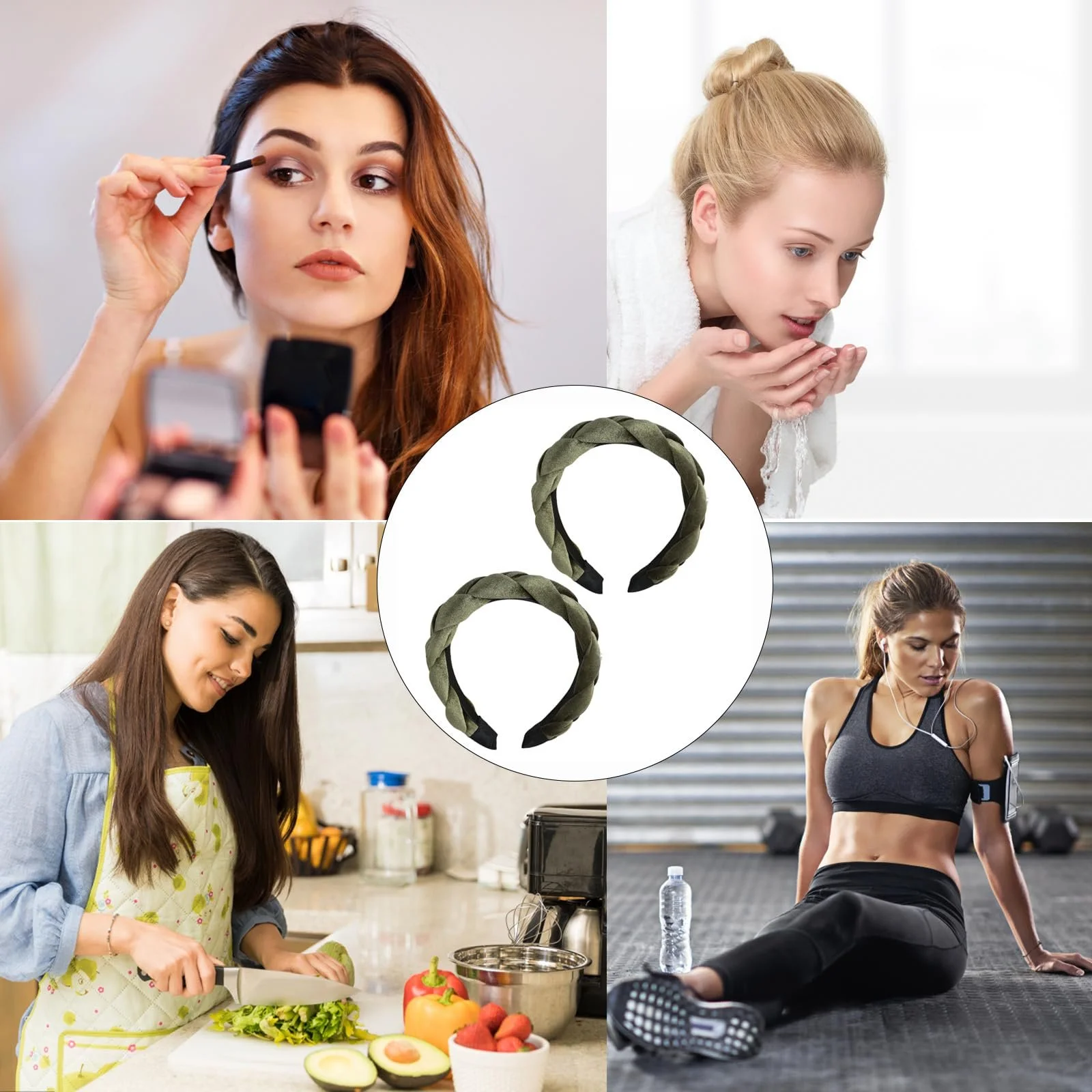 Набір вінтажних обручів на голову Dirndl, фото №7