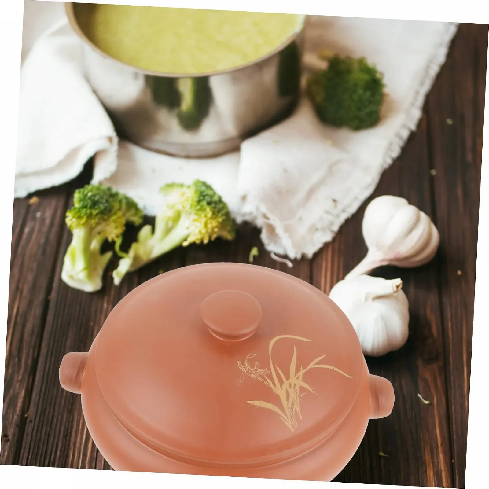 Пароварка LIFKOME керамическая традиционная для супа и мяса, фото №4