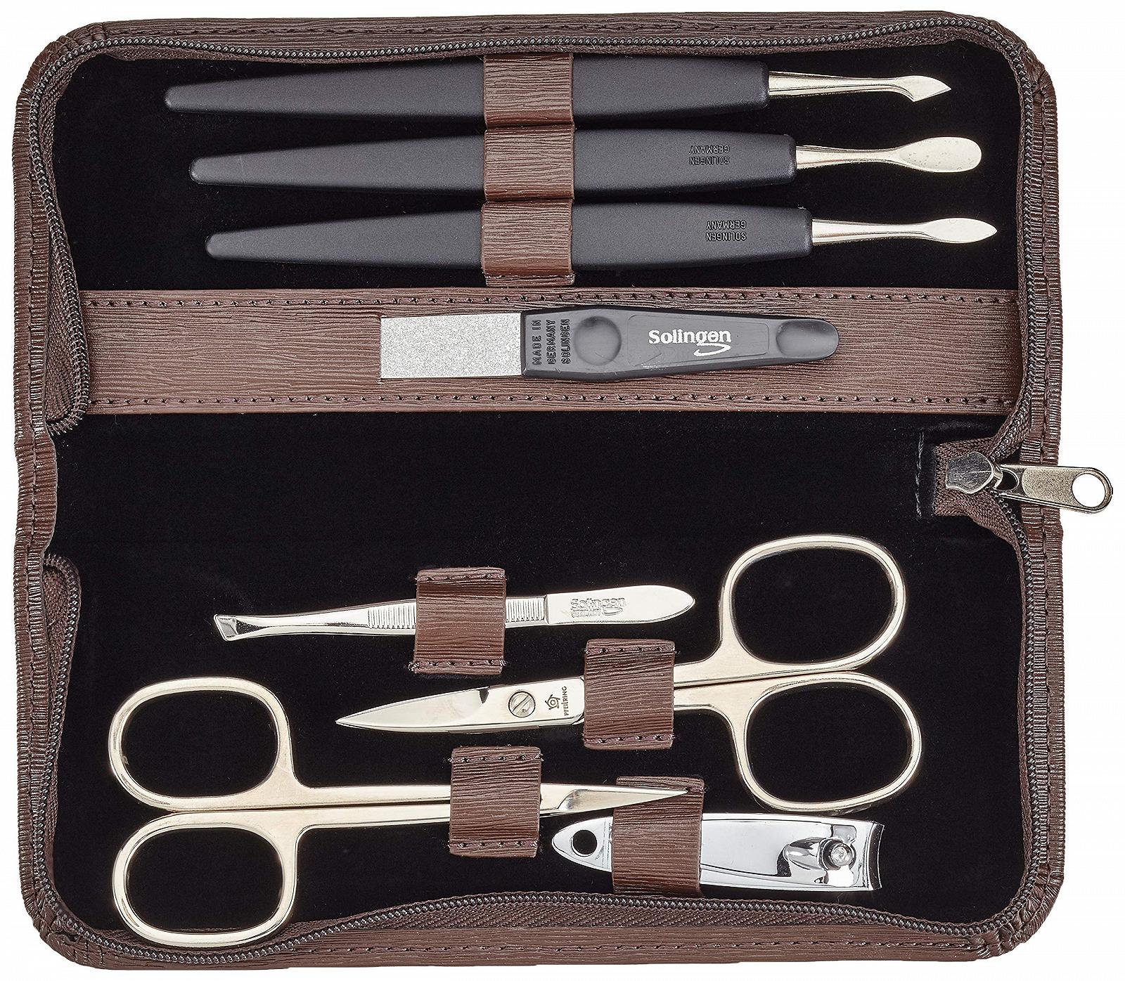 Набір для манікюру Pfeilring Action, 8 предметів, темно-коричневий, фото №3 Набір для манікюру Pfeilring Action, 8 предметів, темно-коричневий, фото №3