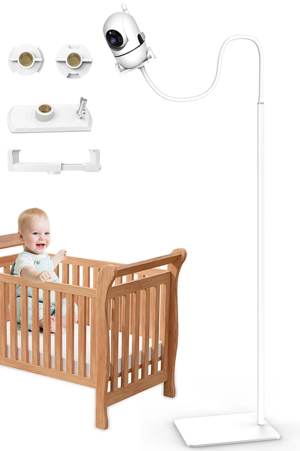 Підлогова стійка Hello Baby HB6550 / HB65 / HB6560 / HB6340 / HB6339 / DXR-8 PRO / DXR-8 з кріпленням 1/4" регульована за висотою, фото №1