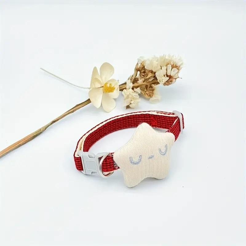 Ошейник Star Pet для собак малых пород и кошек красный 72773990, фото №1 Ошейник Star Pet для собак малых пород и кошек красный 72773990, фото №1