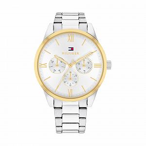 Женские кварцевые часы Tommy Hilfiger Multi Dial 1782767 серебристый - Фото 1
